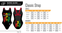 RFTC - Girls'/Women's Classic Strap Team Suit