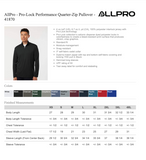 RFTC Jr. Tennis Performance 1/4-Zip LADIES & UNISEX/MEN