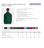 RFTC Jr. Tennis Jerzees Fleece 1/4-Zip Sweatshirt ADULT sizes only