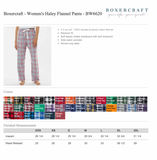 RFTC SWIM - Boxercraft Flannel Pants - LEG LOGO