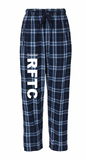 RFTC SWIM - Boxercraft Flannel Pants - LEG LOGO