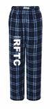 RFTC SWIM - Boxercraft Flannel Pants - LEG LOGO