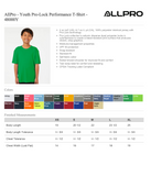 RFTC SWIM - Performance T-shirt YOUTH