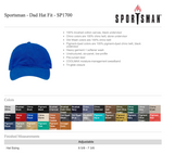 RFTC Jr. Tennis Twill Dad Hat