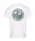 RFTC JR Tennis COMFORT COLORS Short Sleeve White Tshirt YOUTH & ADULT