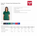 RFTC SWIM - Team 365 Women's Performance Polo